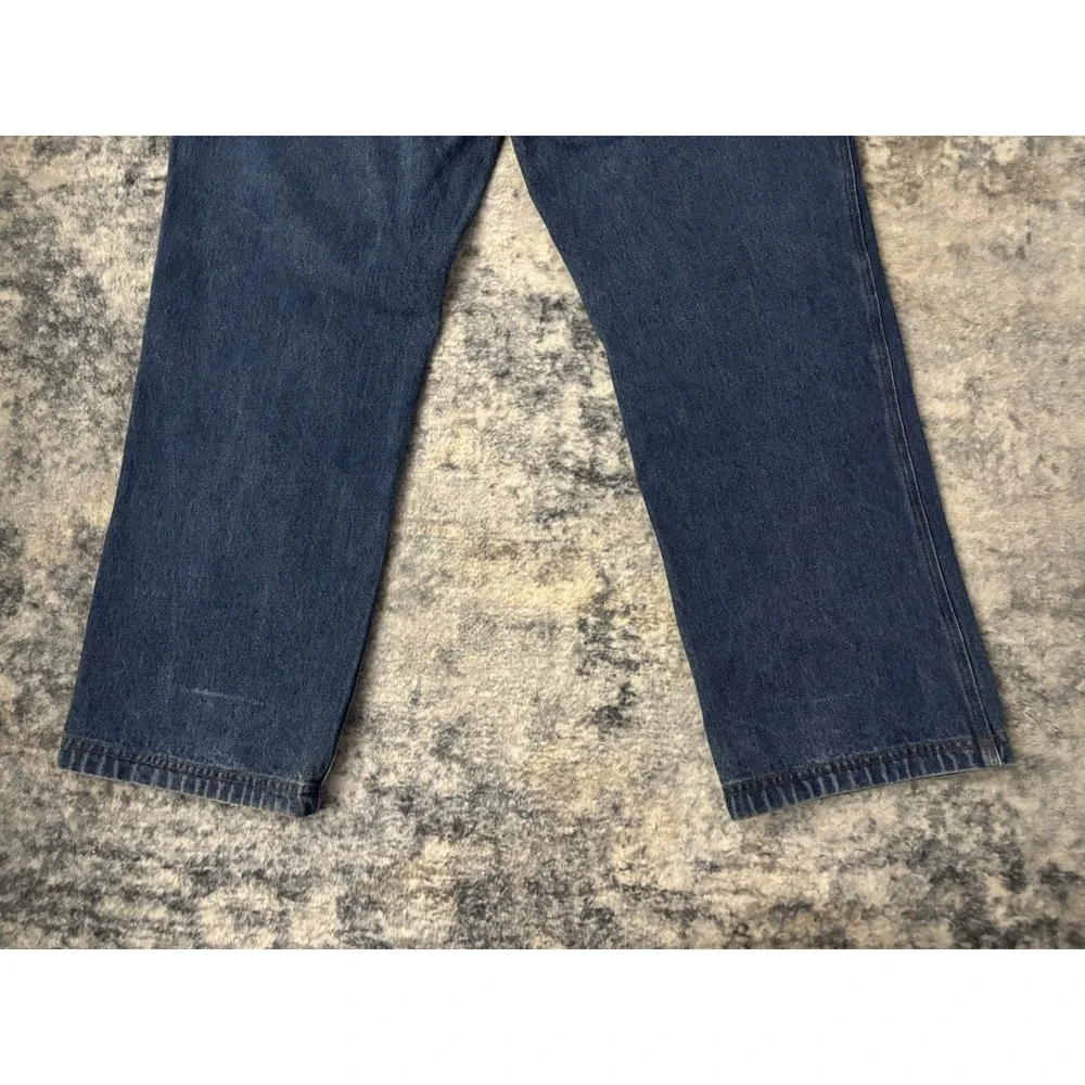 Duluth Trading Ballroom Jeans Pants Relaxed Fit Denim Work Mens Sz 37x30 (35x30)